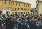 Inaugurazione Piazza Roma e Battisti - dall'archivio foto della Biblioteca Civica