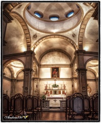 Tempietto di San Lucio (interno) - By Andrea731 (Own work) - via Wikimedia Commons