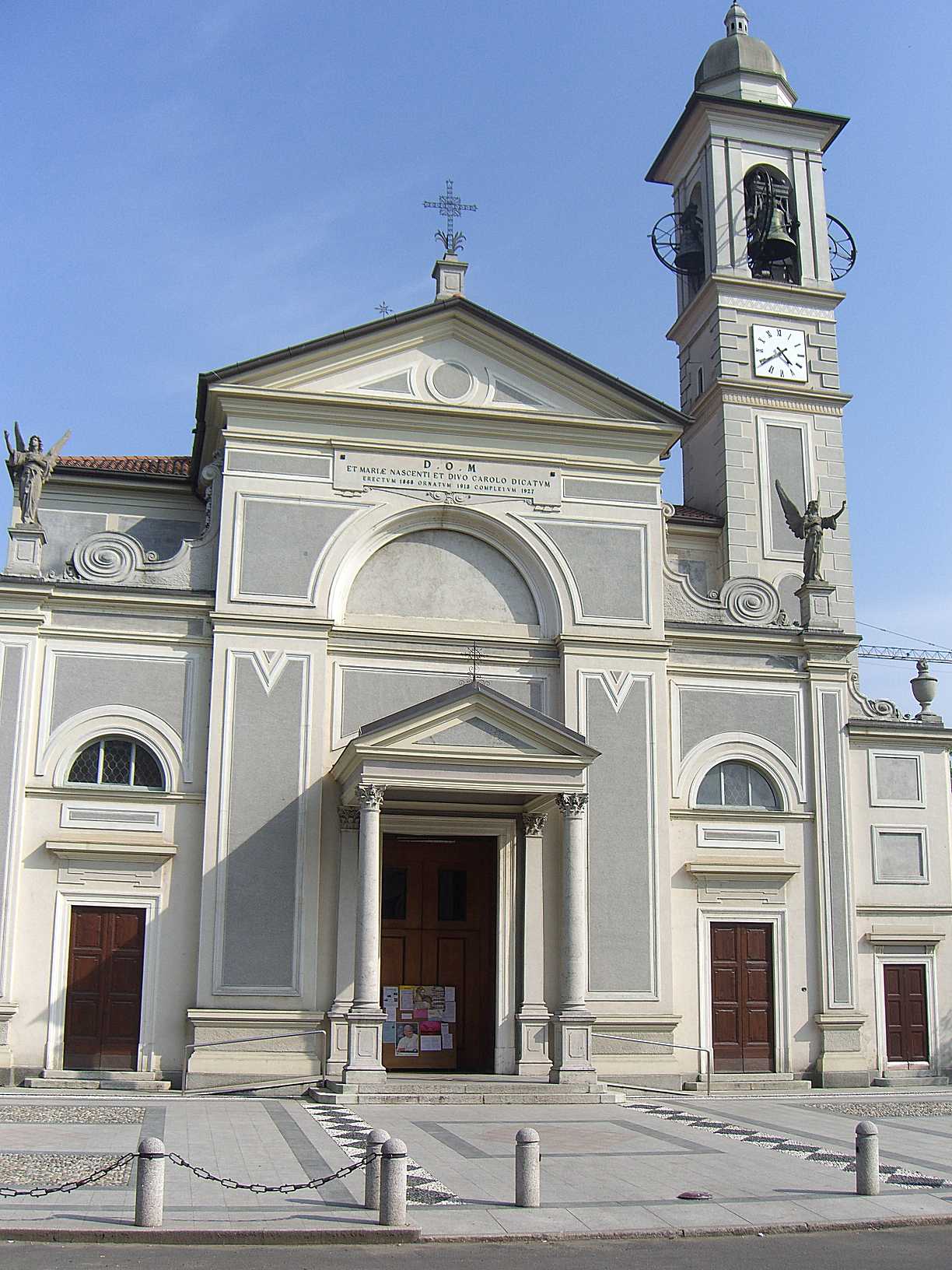 La Chiesa di Santa Maria Nascente a San Damiano, By Albertomos, CC BY-SA 3.0, via Wikimedia Commons
